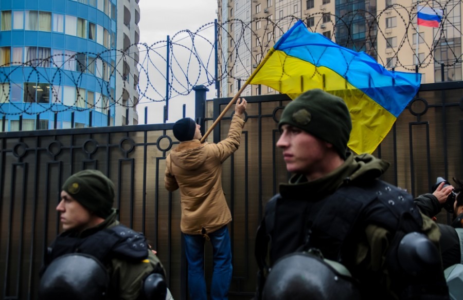 示威支持烏克蘭