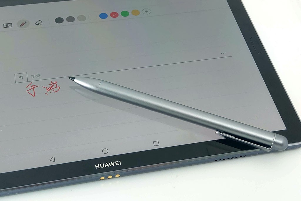 m-pen lite书写笔可配合平板内置的nebo for huawei及myscript计算机